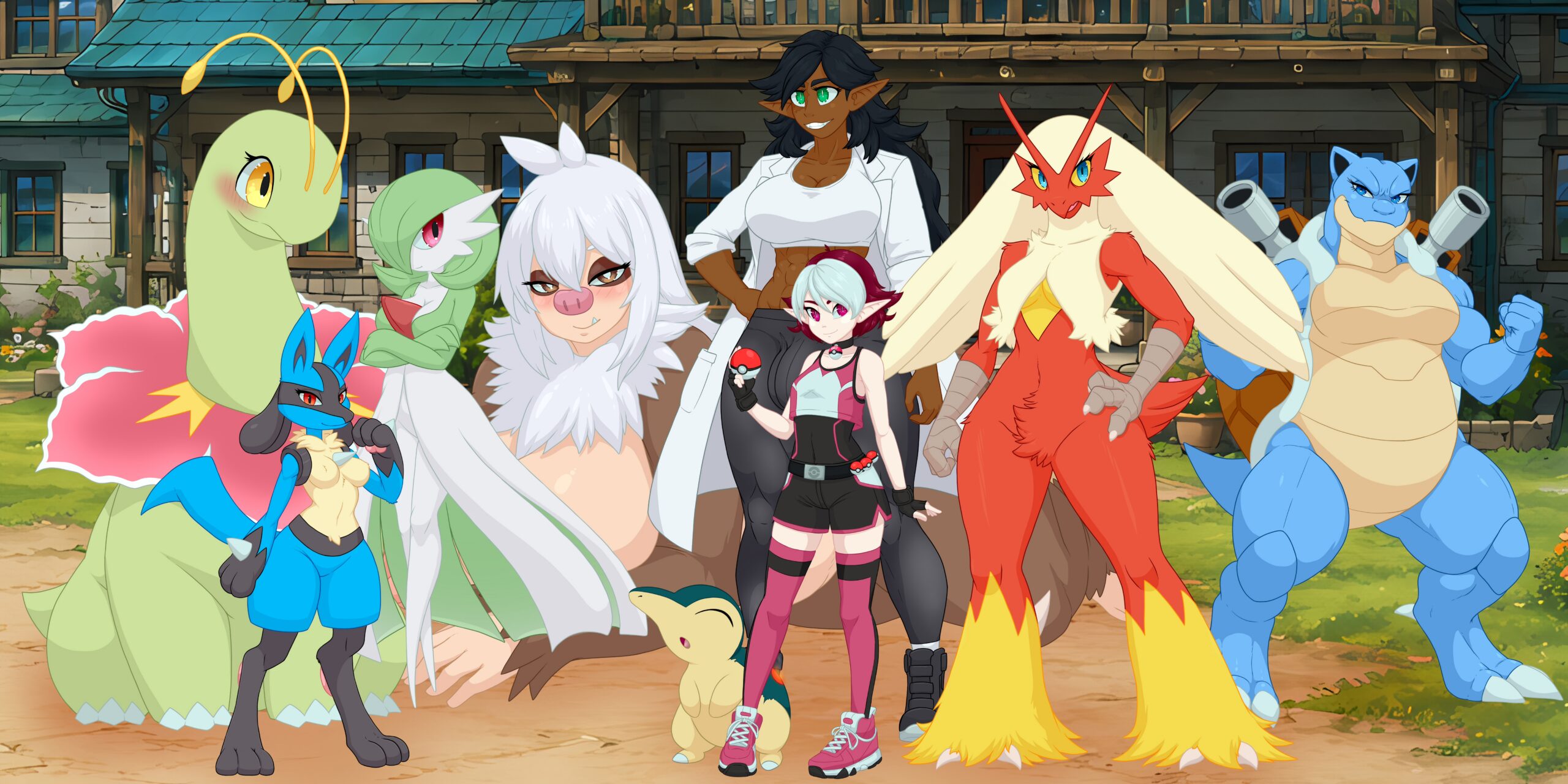 Poke Shales Home Whole Family 1